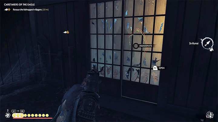 Try to stick to the shadows - Ghost of Tsushima Iki Island: Caretakers of the Eagle - walkthrough - Side Quests - Ghost of Tsushima Guide, Walkthrough