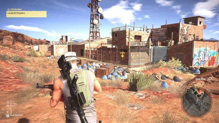 You should start the mission here - San Mateo - El Pozolero | San Mateo Walkthrough - San Mateo - Tom Clancys Ghost Recon: Wildlands Game Guide