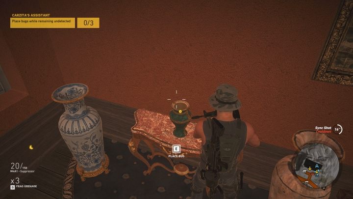 Placing bugs - Carzitas assistant | P.N. de Agua Verde Walkthrough - P.N. de Agua Verde - Tom Clancys Ghost Recon: Wildlands Game Guide