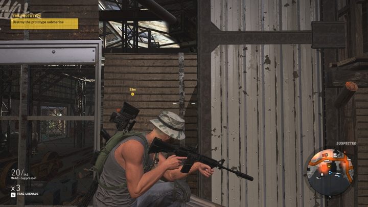 Locate the prototype submarine - The Prototype | Caimanes Walkthrough - Caimanes - Tom Clancys Ghost Recon: Wildlands Game Guide