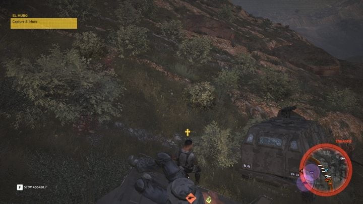 El Muros car - Head of security - El Muro | San Mateo Walkthrough - San Mateo - Tom Clancys Ghost Recon: Wildlands Game Guide