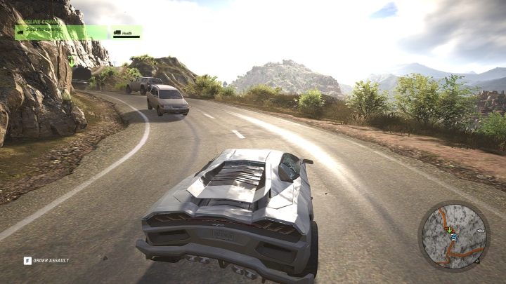 Use a fast car to overtake the convoy and remain undetected - Side Missions | San Mateo Walkthrough - San Mateo - Tom Clancys Ghost Recon: Wildlands Game Guide