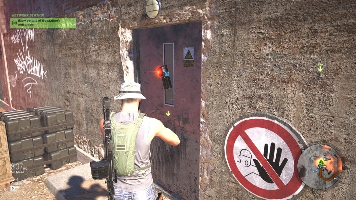 Plant C4 to blow up one of the entrances - Side Missions | San Mateo Walkthrough - San Mateo - Tom Clancys Ghost Recon: Wildlands Game Guide