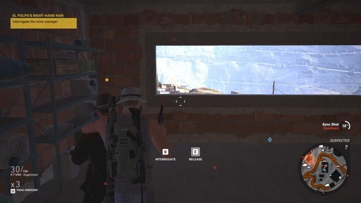 The interrogation - El Pulpos right-hand man | Barvechos Walkthrough - Barvechos - Tom Clancys Ghost Recon: Wildlands Game Guide