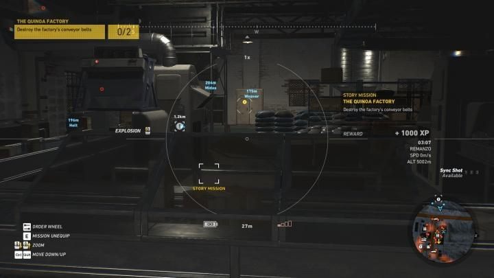 The first conveyor belt - The Quinoa Factory | Remanzo Walkthrough - Remanzo - Tom Clancys Ghost Recon: Wildlands Game Guide