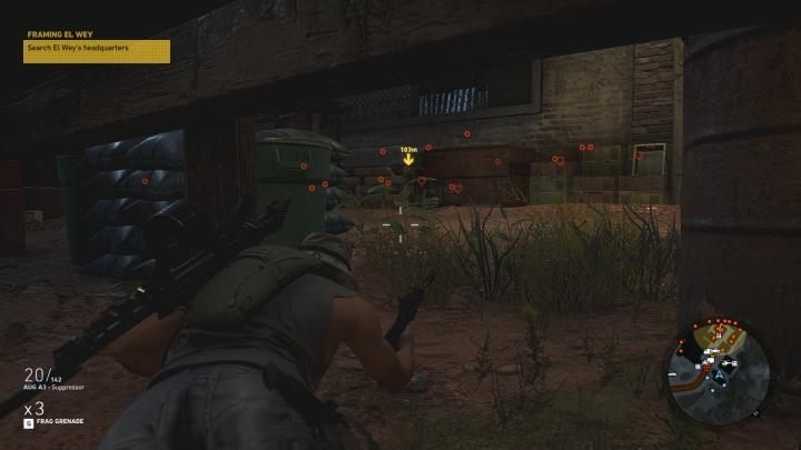 Moving across the HQ - Framing El Wey | Villa Verde Walkthrough - Villa Verde - Tom Clancys Ghost Recon: Wildlands Game Guide