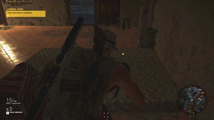 Interrogate the woman to receive a meet location - General Baro | Flor De Oro walkthrough - Flor De Oro - Tom Clancys Ghost Recon: Wildlands Game Guide