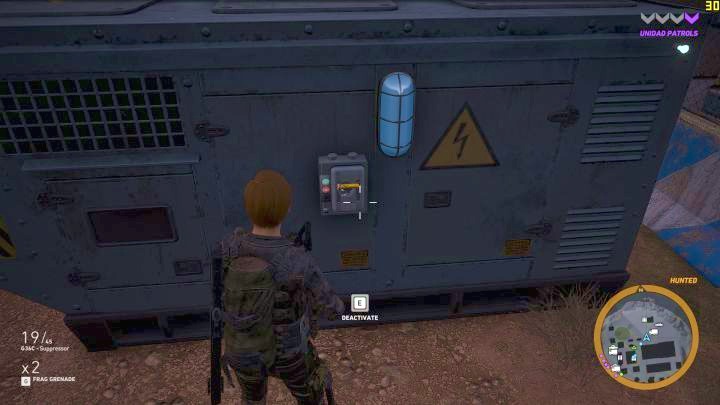 Use the lever to deactivate the generator without causing a base wide alarm - How to cut off the power supply in Ghost Recon Wildlands? - FAQ - Tom Clancys Ghost Recon: Wildlands Game Guide