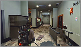 You'll soon exit the kitchen - Level 1: Sedgewick Hotel - part 1 - Walkthrough - Ghostbusters The Video Game - Game Guide and Walkthrough