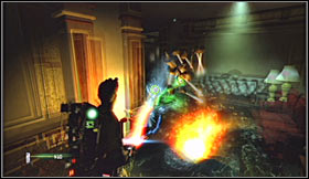 One of the nearby corridors hides the sixth artifact (Toaster of Sights Unseen) - Level 1: Sedgewick Hotel - part 2 - Walkthrough - Ghostbusters The Video Game - Game Guide and Walkthrough