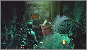 Eventually you should be able to locate a longer corridor with a vending machine seen in the distance - Level 1: Sedgewick Hotel - part 2 - Walkthrough - Ghostbusters The Video Game - Game Guide and Walkthrough