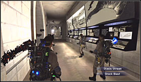 Level walkthrough: You start the game in front of the library, so obviously you'll have to head inside - Level 3: Public Library - part 1 - Walkthrough - Ghostbusters The Video Game - Game Guide and Walkthrough