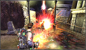 10 - Level 7: Central Park Cemetery - part 1 - Walkthrough - Ghostbusters The Video Game - Game Guide and Walkthrough