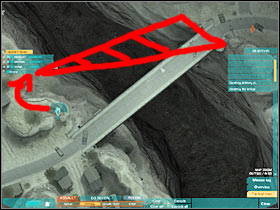 If you've decided to move the sniper, he will have a much better view at what's going on in this area (#1) - Act 1 / Mission 1 - part 4 - Act 1 - Ghost Recon: Advanced Warfighter 2 - Game Guide and Walkthrough