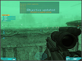 You will have to use a pick-up truck, instead of a gunship, to evacuate from the area - Act 2 / Mission 3 - part 5 - Act 2 - Ghost Recon: Advanced Warfighter 2 - Game Guide and Walkthrough