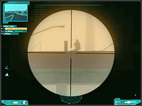 Now you may start moving towards the border station (#1) - Act 3 / Final - part 4 - Act 3 - Ghost Recon: Advanced Warfighter 2 - Game Guide and Walkthrough