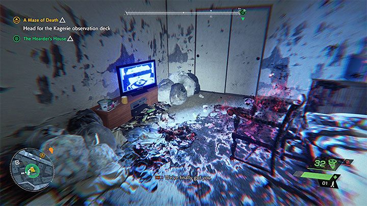 Make your way back downstairs - Ghostwire Tokyo: The Hoarders House - walkthrough - Quests available from chapter 2 - Ghostwire Tokyo Guide