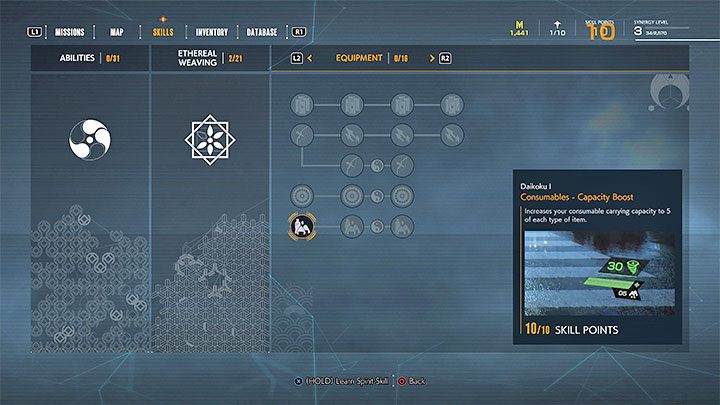 The game allows you to permanently increase certain sections of your inventory - Ghostwire Tokyo: Inventory capacity - how to increase? - FAQ - Ghostwire Tokyo Guide