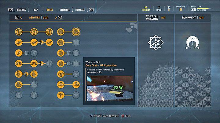 In addition to healing items, there is another way to heal - you can restore some health by grabbing cores - Ghostwire Tokyo: Healing - How to recover health points? - FAQ - Ghostwire Tokyo Guide