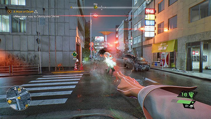 In Ghostwire Tokyo, you mainly use supernatural powers called weaving to attack enemies - Ghostwire Tokyo: Combat and stealth - Basics - Ghostwire Tokyo Guide