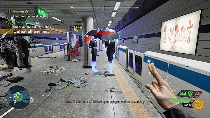 The entrance to the subway station is right next to the quest's starting point, with the game loading it as a separate area - Ghostwire Tokyo: A Stop in the Void - walkthrough - Quests available from chapter 3 - Ghostwire Tokyo Guide