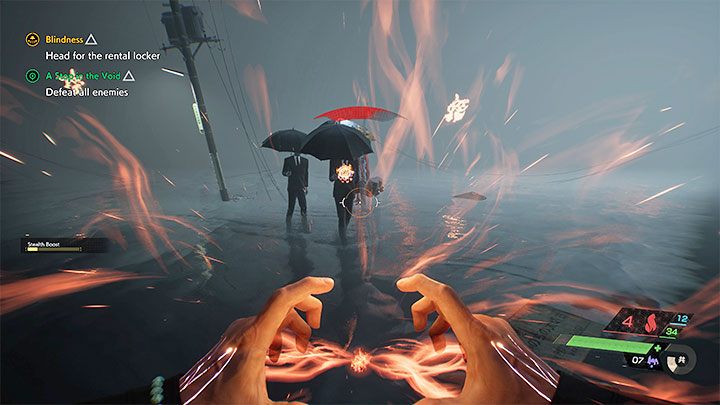 The subway passengers spirits will appear where the tree once stood - talk to them - Ghostwire Tokyo: A Stop in the Void - walkthrough - Quests available from chapter 3 - Ghostwire Tokyo Guide