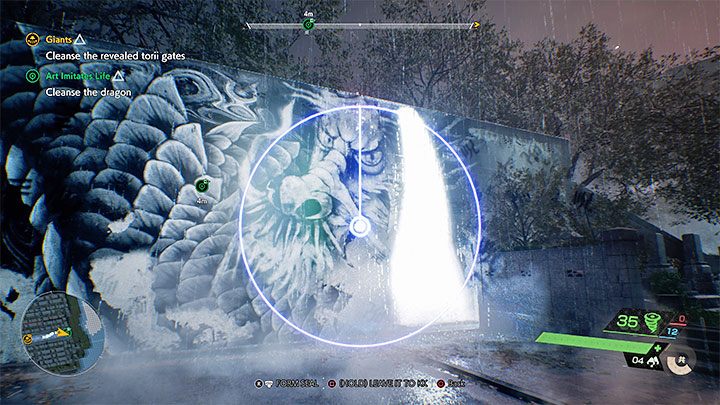 Approach the dragon's "hideout" - Ghostwire Tokyo: Art Imitates Life - walkthrough - Quests available from chapter 4 - Ghostwire Tokyo Guide