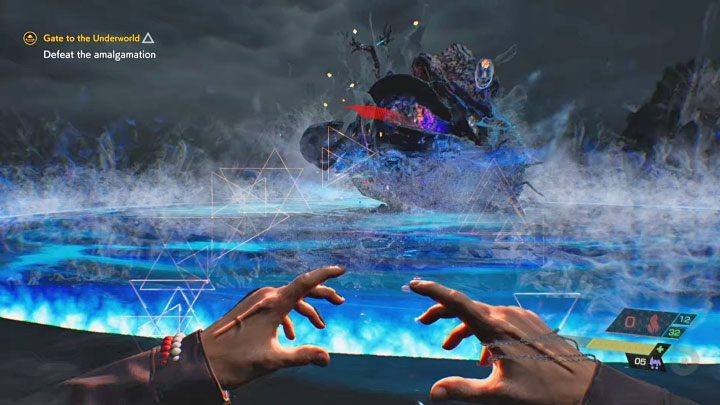 The final boss has various attacks on his disposal - Ghostwire Tokyo: Gate to the Underworld - walkthrough - Chapter 6: Binding - Ghostwire Tokyo Guide