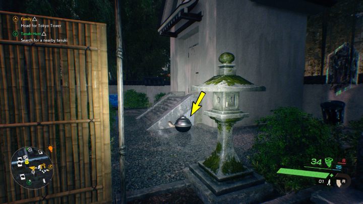 3 - Ghostwire Tokyo: Missing Tanuki (Southern Tokyo) - list of all - Tanuki - Ghostwire Tokyo Guide