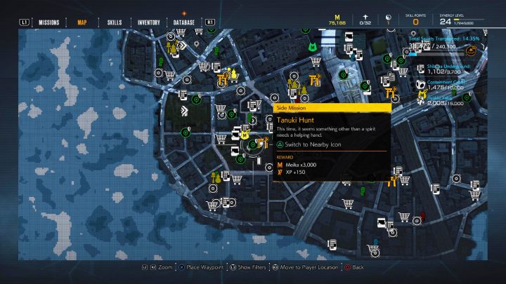 1 - Ghostwire Tokyo: Tanuki Hunt - walkthrough - Quests available from chapter 2 - Ghostwire Tokyo Guide