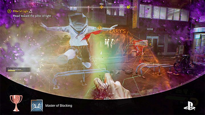 To earn this trophy, locate 1-2 "regular" enemies, i - Ghostwire Tokyo: Master of Blocking trophy - how to get it? - Trophy Guide - Ghostwire Tokyo Guide