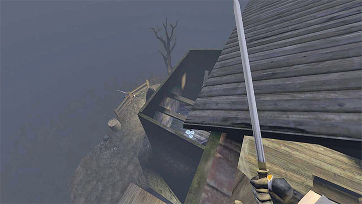 Obtaining the key lets you explore the building if you wish to - Gloomwood: Coast Cliffside (cliff, lighthouse) - walkthrough - Walkthrough - Gloomwood Guide, Walkthrough