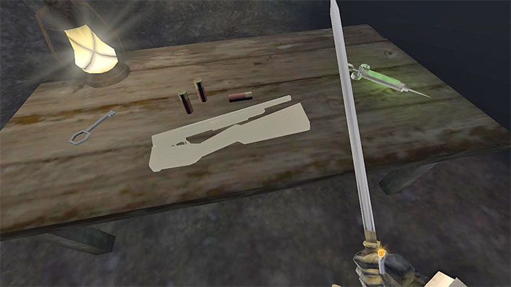 There are two guards in front of the Slaughtered Goat tavern - you can eavesdrop on their conversation but you don't need to attack them - Gloomwood: Coast Cliffside (cliff, lighthouse) - walkthrough - Walkthrough - Gloomwood Guide, Walkthrough