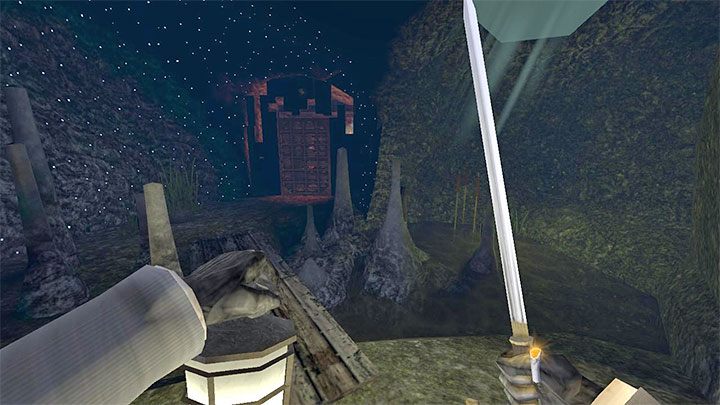 Now look for the side path nearby, which leads to a locked door - Gloomwood: Keys in Coast Caves - list of all - Keys - Gloomwood Guide, Walkthrough