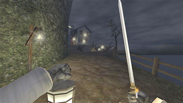 The key can be obtained shortly after leaving the caves and reaching the cliffside path - Gloomwood: Keys in Coast Cliffside - list of all - Keys - Gloomwood Guide, Walkthrough