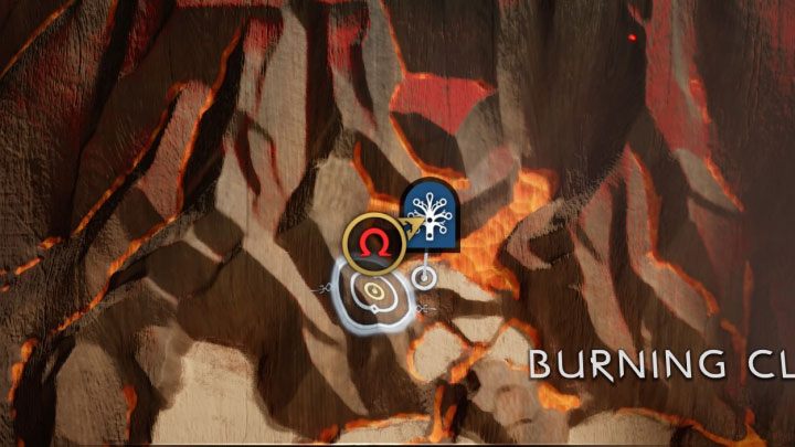 1 - God of War Ragnarok: Burning Cliffs, Muspelheim - secrets, collectibles - God of War Ragnarok: Muspelheim - God of War Ragnarok Guide
