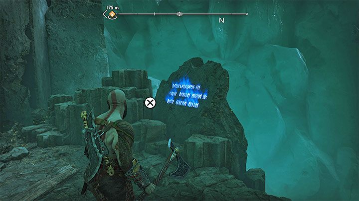 These runes are in the central part of the region - God of War Ragnarok: Helgrind, Helheim - secrets, collectibles - God of War Ragnarok: Helheim - God of War Ragnarok Guide