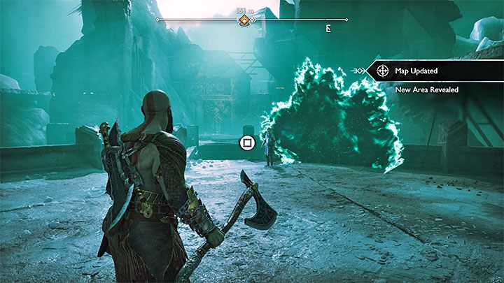 You can't miss this one, as closing it is a part of the Reunion story quest (i - God of War Ragnarok: The Gleaming Bale, Helheim - secrets, collectibles - God of War Ragnarok: Helheim - God of War Ragnarok Guide