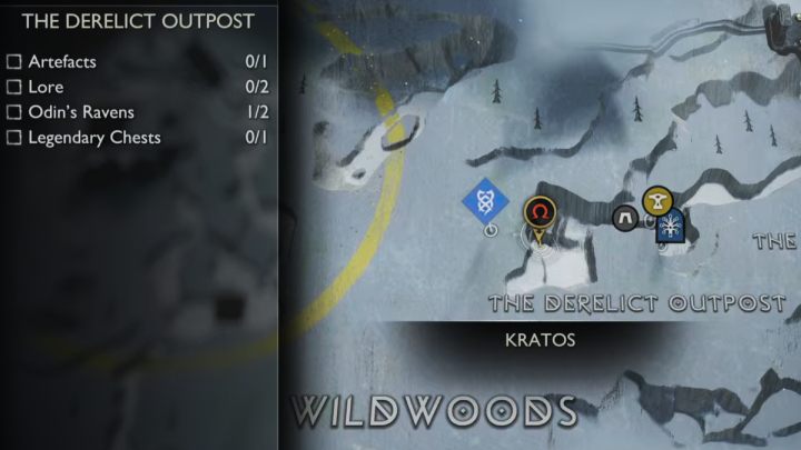 3 - God of War Ragnarok: The Derelict Outpost, Midgard - secrets, collectibles - God of War Ragnarok: Midgard - God of War Ragnarok Guide