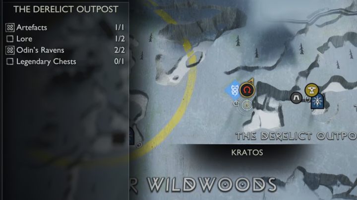 5 - God of War Ragnarok: The Derelict Outpost, Midgard - secrets, collectibles - God of War Ragnarok: Midgard - God of War Ragnarok Guide