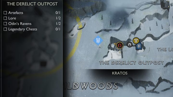 8 - God of War Ragnarok: The Derelict Outpost, Midgard - secrets, collectibles - God of War Ragnarok: Midgard - God of War Ragnarok Guide