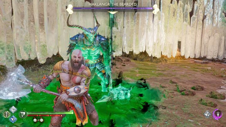 All Berserkers are fought in small enclosed arenas - God of War Ragnarok: How to defeat the berserker Haklangr the Bearded? - God of War Ragnarok: Berserkers - God of War Ragnarok Guide