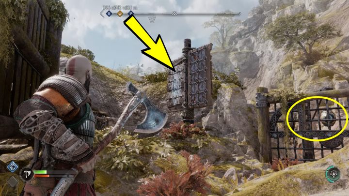Another bell is hidden on the western side of the island - God of War Ragnarok: Alberich Island, Svartalfheim - secrets, collectibles - God of War Ragnarok: Svartalfheim - God of War Ragnarok Guide