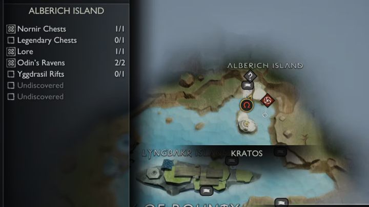 2 - God of War Ragnarok: Alberich Island, Svartalfheim - secrets, collectibles - God of War Ragnarok: Svartalfheim - God of War Ragnarok Guide