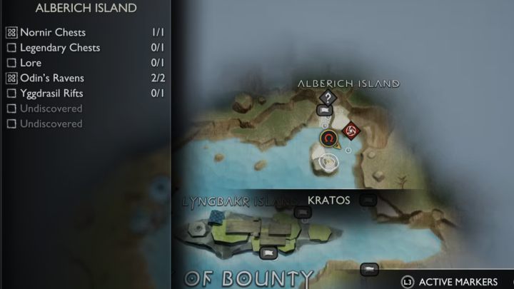 6 - God of War Ragnarok: Alberich Island, Svartalfheim - secrets, collectibles - God of War Ragnarok: Svartalfheim - God of War Ragnarok Guide