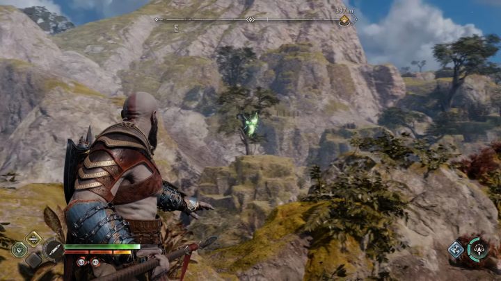 The bird will fly over the mountains - God of War Ragnarok: Alberich Island, Svartalfheim - secrets, collectibles - God of War Ragnarok: Svartalfheim - God of War Ragnarok Guide