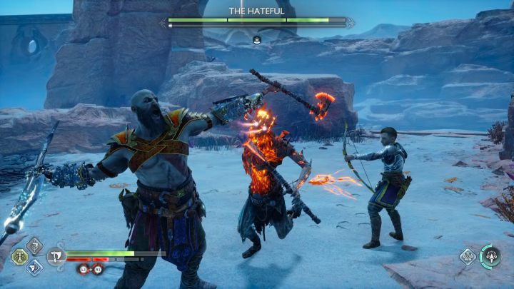 The Draugr Holes are found in the following locations - God of War Ragnarok: Born From Fire - walkthrough - God of War Ragnarok: Favors - Nine Realms - God of War Ragnarok Guide