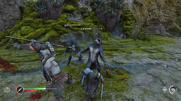 Return to the damaged lever - you can now use it - God of War Ragnarok: Forging Destiny - walkthrough - God of War Ragnarok: Walkthrough - God of War Ragnarok Guide