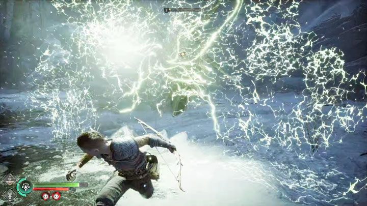 There is also a yellow attack to be watchful for - teleportation combined with an energy blast - God of War Ragnarok: How to defeat Wights? - God of War Ragnarok: Combat - God of War Ragnarok Guide