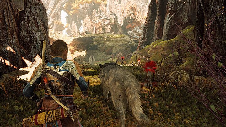 During The Lost Sanctuary, you'll once again assume control of Atreus whom you will control for the duration of the quest - God of War Ragnarok: The Lost Sanctuary - walkthrough - God of War Ragnarok: Walkthrough - God of War Ragnarok Guide